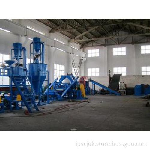500-3000kg/h Washing Waste Tyre Recycling Machine With Full
